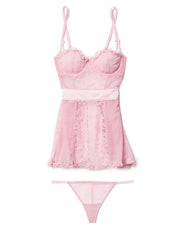Etty Midnight Lace Babydoll