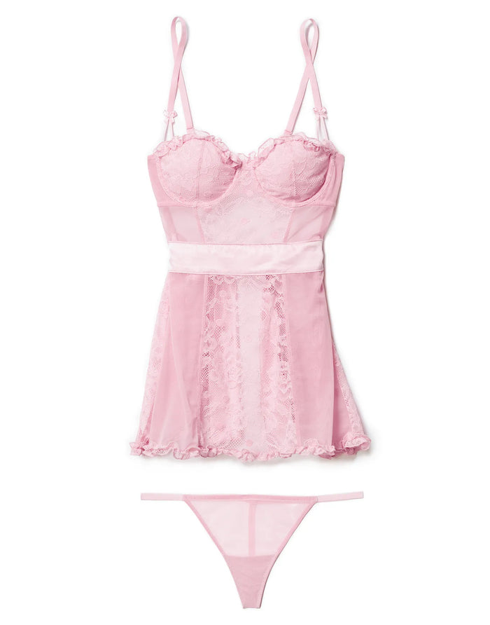 Etty Midnight Lace Babydoll