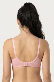 EW - Caprina Non Wired And Non Padded Cotton Bra - Cosmo Pink