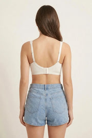EW - Carole Non Wired And Non Padded Cotton Bra - Vanilla