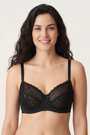EW - Petunia Non Padded And Wired Lace Bra - Black