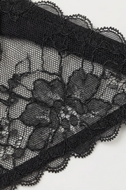 EW - Petunia Non Padded And Wired Lace Bra - Black