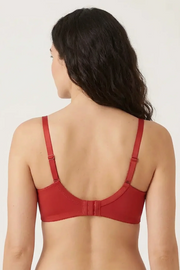 EW - Petunia Non Padded And Wired Lace Bra - Cherry