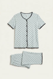 BLS - Ribbed Pajama Set - Green