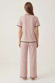 EW - Ribbed Pajama Set - Purple