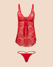 Hillary Blossom Babydoll Set